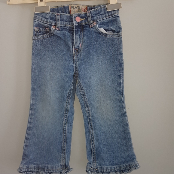 10 For 10$ Place baby girl jeans size 24 M - Picture 1 of 6